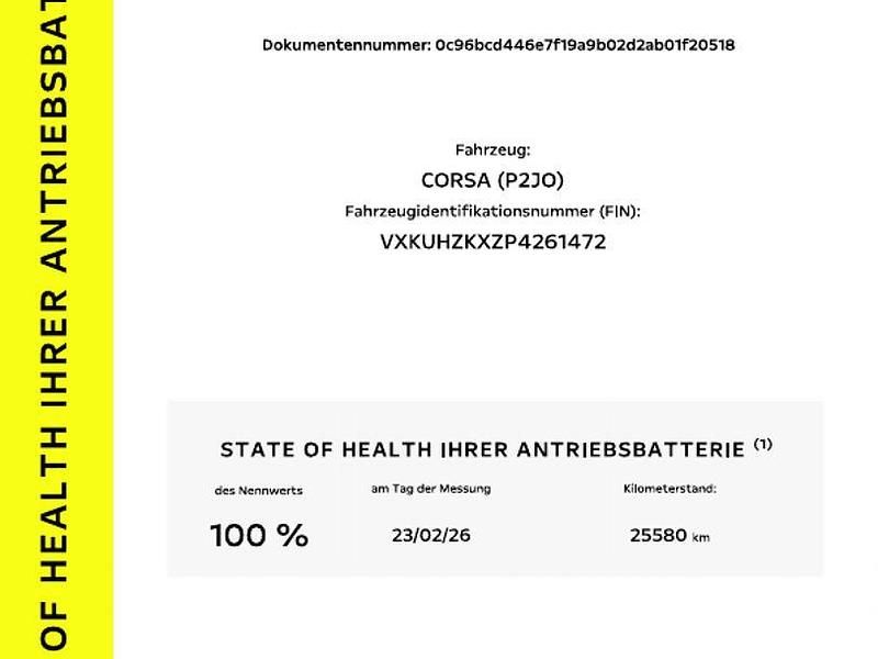 Gebraucht Opel Corsa-e Edition 100 kW (136 PS) 2023 Karbon schwarz Kleinwagen