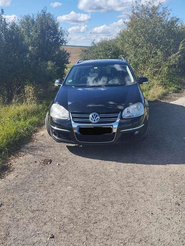Schwarz Gebraucht 2009 VW Golf VI Sportline Kombi | 2.100 € (Superpreis) - Bild 1/4