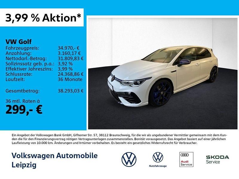 Gebraucht VW Golf VIII R 333 PS (244 kW) 2022 Weiß Limousine