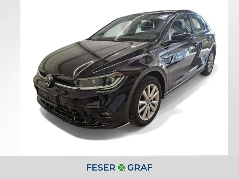 Schwarz Gebraucht 2025 VW Polo R-line Limousine | 21.450 € (Superpreis) - Bild 1/4