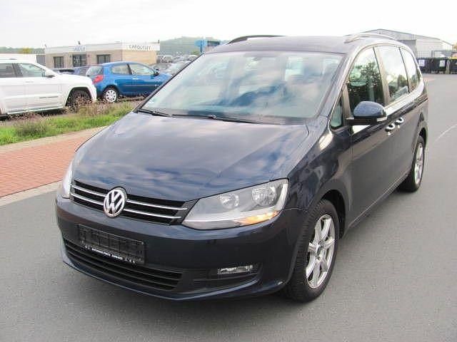 Blau Gebraucht 2010 VW Sharan Trendline Van / Kleinbus | 6.400 € (Guter Preis) - Bild 1/4