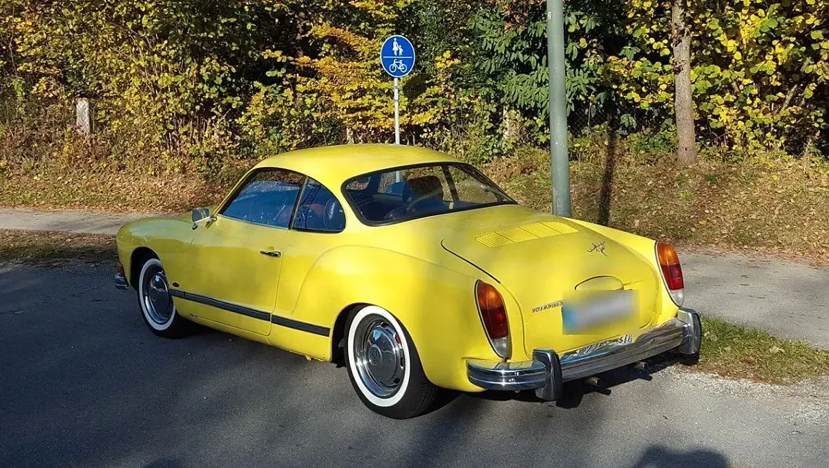 Usata VW Karmann Ghia Karmann 50 CV (36 kW) 1974 Giallo Coupé