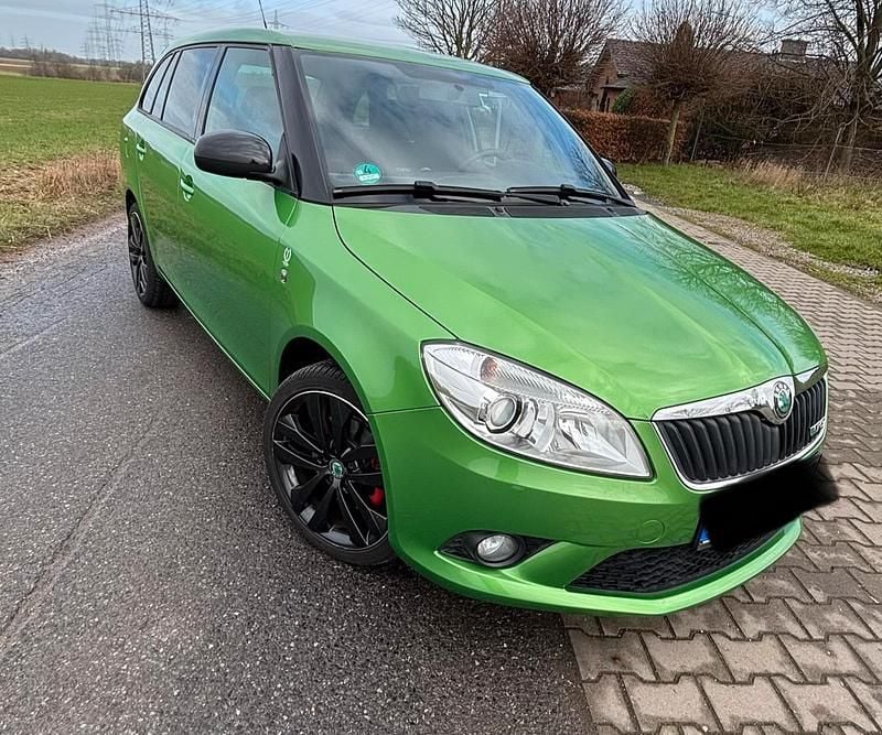 Gebraucht Skoda Fabia RS 179 PS (131 kW) 2012 Grün Kombi