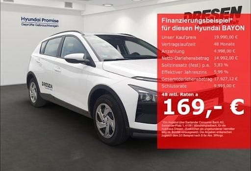 Weiß Gebraucht 2025 Hyundai Bayon Select SUV | 19.990 € (Fairer Preis) - Bild 1/4