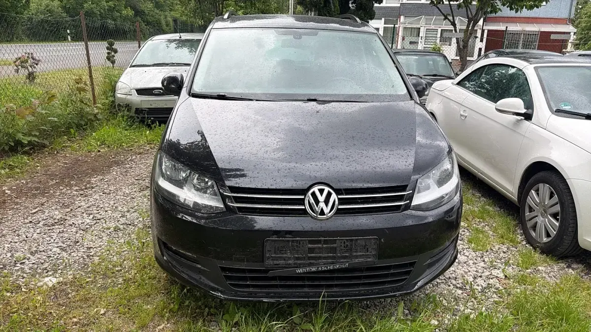 Gebraucht VW Sharan 140 PS (102 kW) 2013 Schwarz Van / Kleinbus