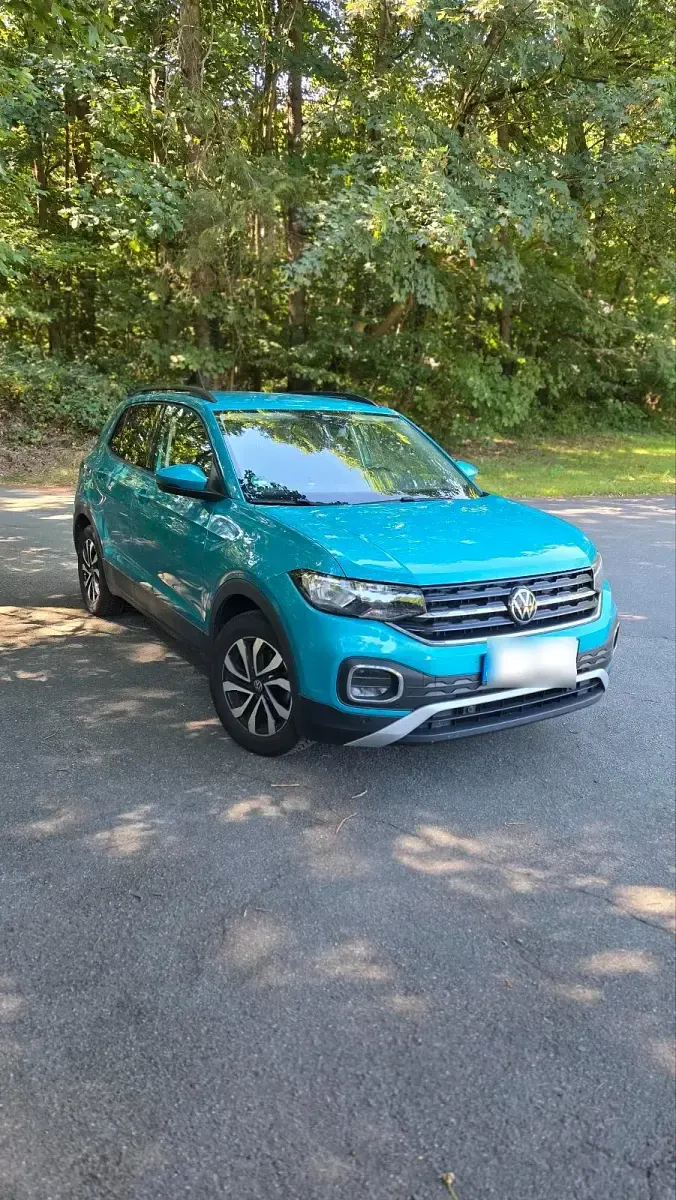 Gebraucht VW T-Cross Active 95 PS (69 kW) 2021 Blau SUV