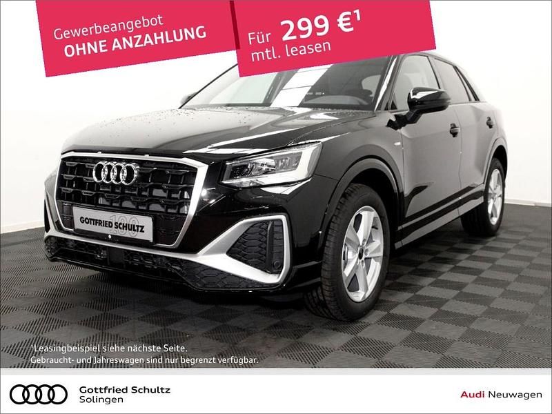 Neu Audi Q2 S-Line 116 PS (85 kW) 2025 Mythosschwarz metallic SUV