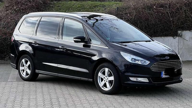 Gebraucht Ford Galaxy Titanium 150 PS (110 kW) 2018 Schwarz Van / Kleinbus