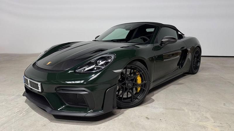 Grün Gebraucht 2024 Porsche Boxster Spyder Cabrio | 179.718 € - Bild 1/4
