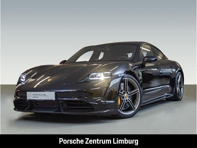 Tiefschwarzmetallic Gebraucht 2023 Porsche Taycan Turbo S Limousine | 111.790 € (Fairer Preis) - Bild 1/4