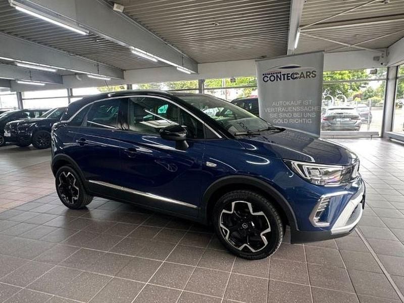 Nautic blau (metallic) Gebraucht 2022 Opel Crossland X SUV | 15.999 € (Fairer Preis) - Bild 1/4