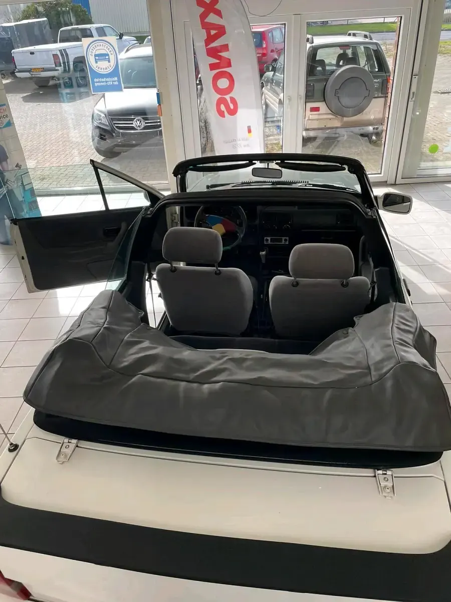 Gebraucht Ford Escort Cabriolet 75 PS (55 kW) 1990 Weiß Cabrio