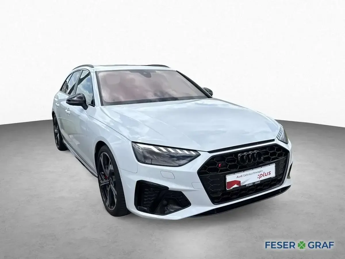 Gebraucht Audi S4 Sport 341 PS (250 kW) 2024 Gletscherweiß Kombi