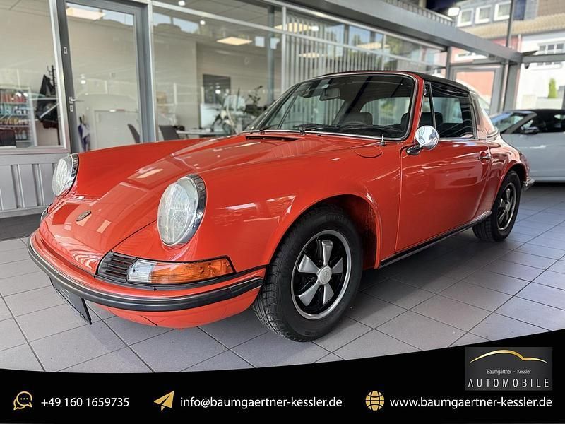 Orange Gebraucht 1973 Porsche 911 Cabrio | 65.911 € - Bild 1/4