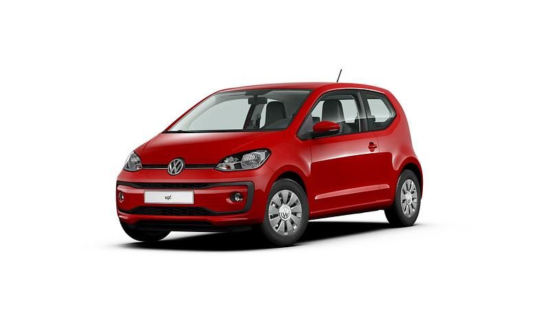 Gebraucht VW up! move up! 75 PS (55 kW) 2019 Rot Kleinwagen
