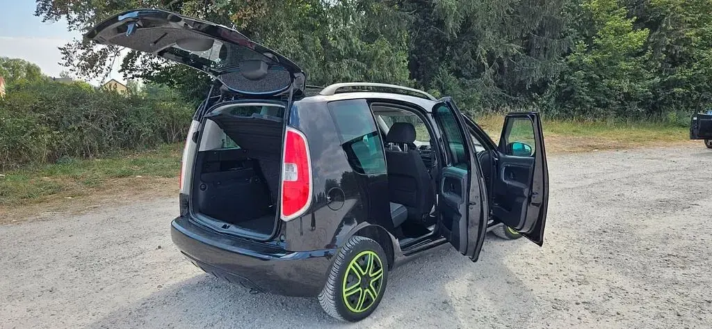 Gebraucht Skoda Roomster Noire 86 PS (63 kW) 2013 Schwarz Van / Kleinbus