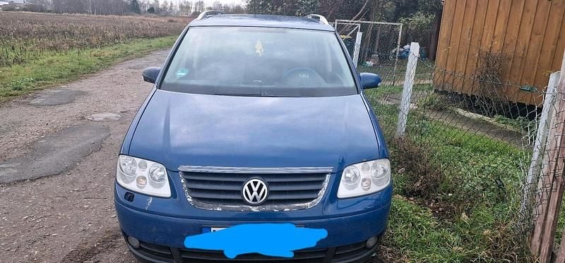 Gebraucht VW Touran 140 PS (102 kW) 2003 Blau Van / Kleinbus