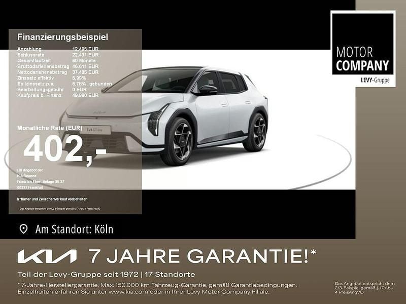 Grau Neu 2025 Kia EV4 GT-Line Kleinwagen | 49.980 € (Fairer Preis) - Bild 1/4