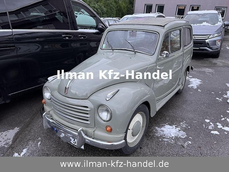 Grau Gebraucht 1954 Fiat 500C Cabrio | 5.499 € - Bild 1/4