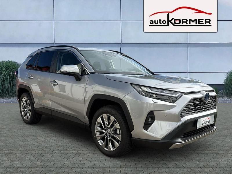 Lichtsilber metallic Neu 2025 Toyota RAV4 Hybrid Lounge SUV | 49.990 € (Teuer) - Bild 1/4