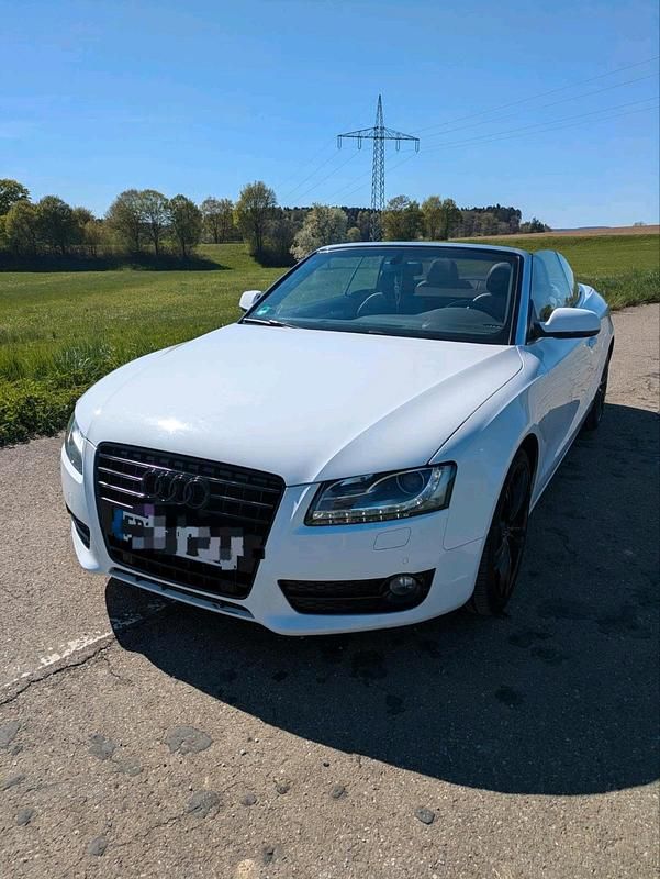 Używany Audi A5 Cabriolet 211 KM (155 kW) 2009 Biały Kabriolet