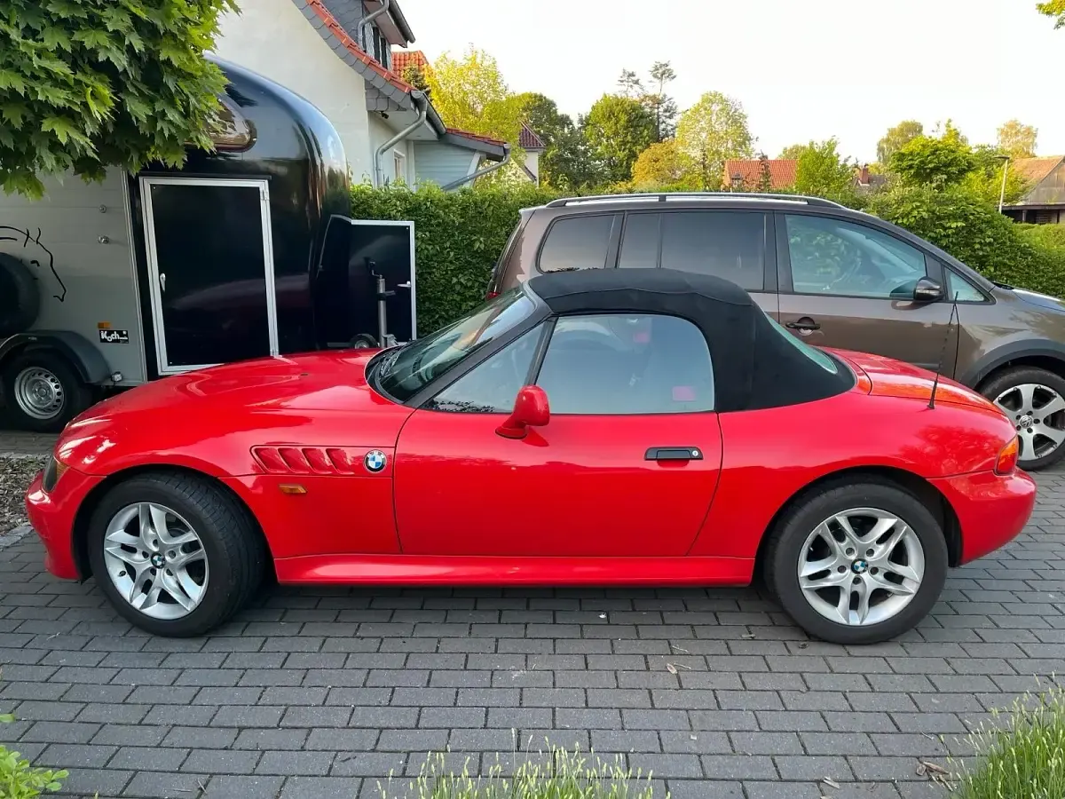 Gebraucht BMW Z3 116 PS (85 kW) 1997 Rot Cabrio