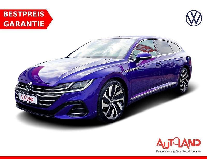 Lapiz blau metallic (metallic) Gebraucht 2021 VW Arteon R-line Kombi | 34.890 € (Teuer) - Bild 1/4
