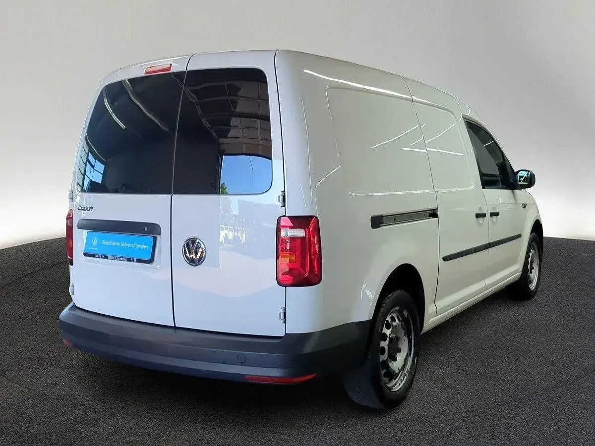 Gebraucht VW Caddy Maxi 131 PS (96 kW) 2021 Weiß Van / Kleinbus