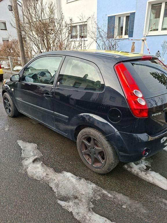 Gebraucht Ford Fiesta 69 PS (50 kW) 2008 Schwarz Limousine