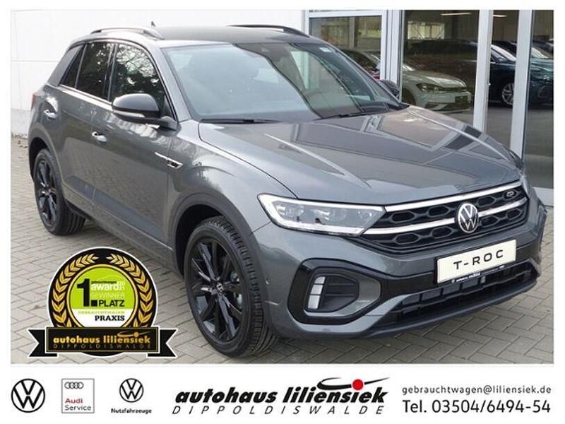 Grau Gebraucht 2024 VW T-Roc R-line SUV | 28.980 € (Etwas zu teuer) - Bild 1/4