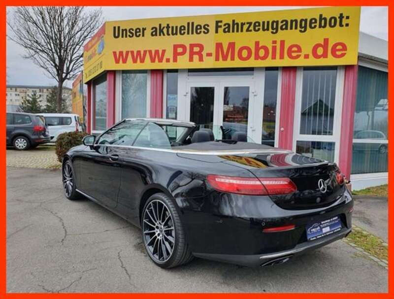 Gebraucht Mercedes E400 340 PS (250 kW) 2019 Schwarz (obsidianschwarz) Cabrio