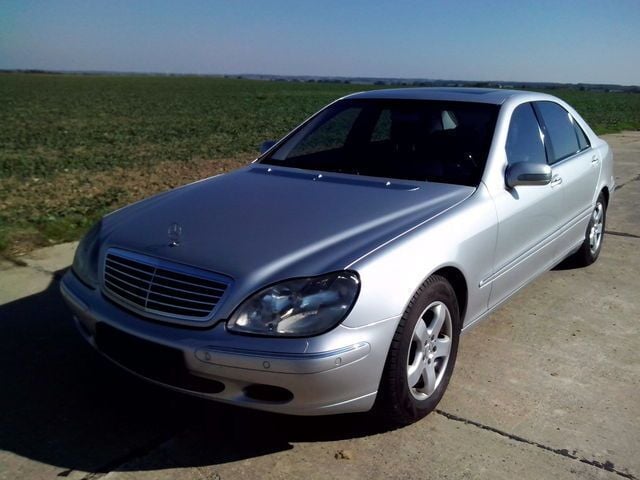 Silber metallic Gebraucht 2002 Mercedes S400 Limousine | 7.000 € (Fairer Preis) - Bild 1/4