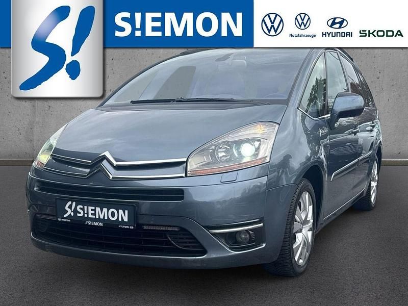 Grau Gebraucht 2007 Citroën Grand C4 Picasso Exclusive Van / Kleinbus | 4.730 € (Fairer Preis) - Bild 1/4