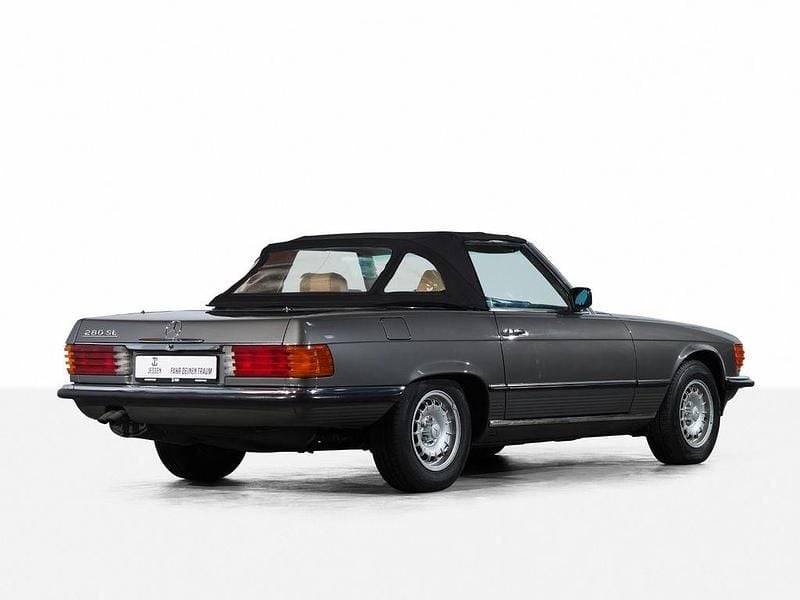 Gebraucht Mercedes SL280 185 PS (136 kW) 1985 Anthrazitgraumetallic Cabrio