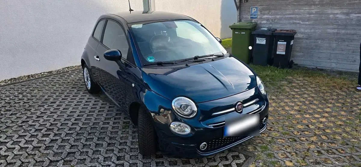 Gebraucht Fiat 500 Lounge 69 PS (50 kW) 2020 Blau Kleinwagen