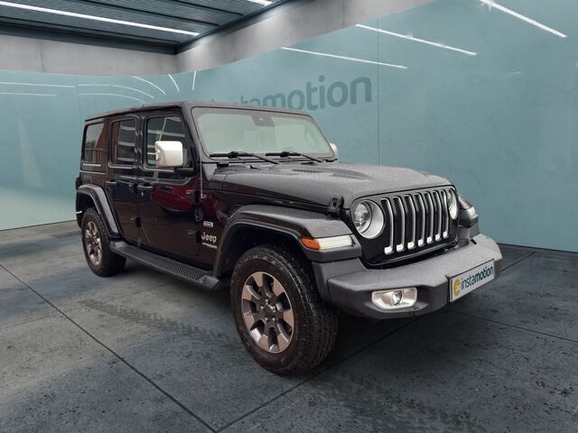 Schwarz Gebraucht 2021 Jeep Wrangler Sahara SUV | 44.240 € (Fairer Preis) - Bild 1/2