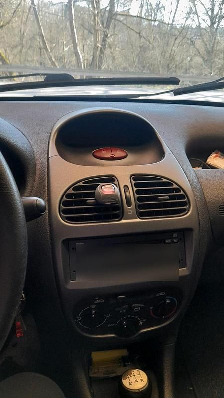 Gebraucht Peugeot 206 2006 Rot Kleinwagen