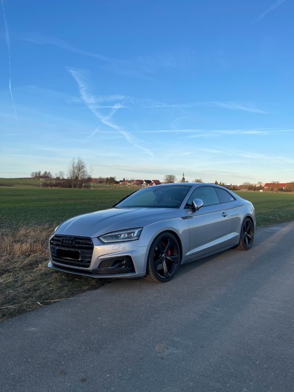 Silber Gebraucht 2018 Audi S5 Ambiente Coupé | 49.800 € - Bild 1/4
