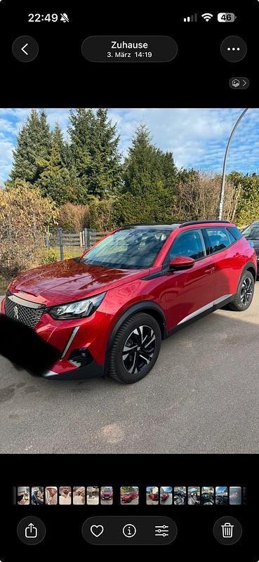 Gebraucht Peugeot 2008 2020 Rot SUV
