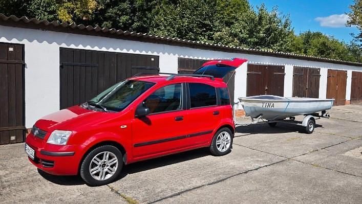 Rot Gebraucht 2009 Fiat Panda Kleinwagen | 2.299 € - Bild 1/4