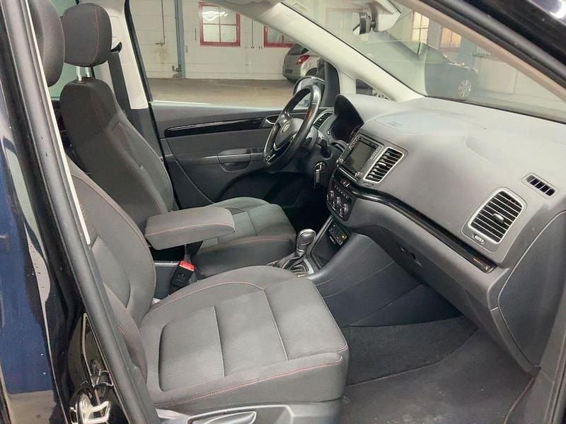 Gebraucht VW Sharan Sound 184 PS (135 kW) 2018 Schwarz Van / Kleinbus