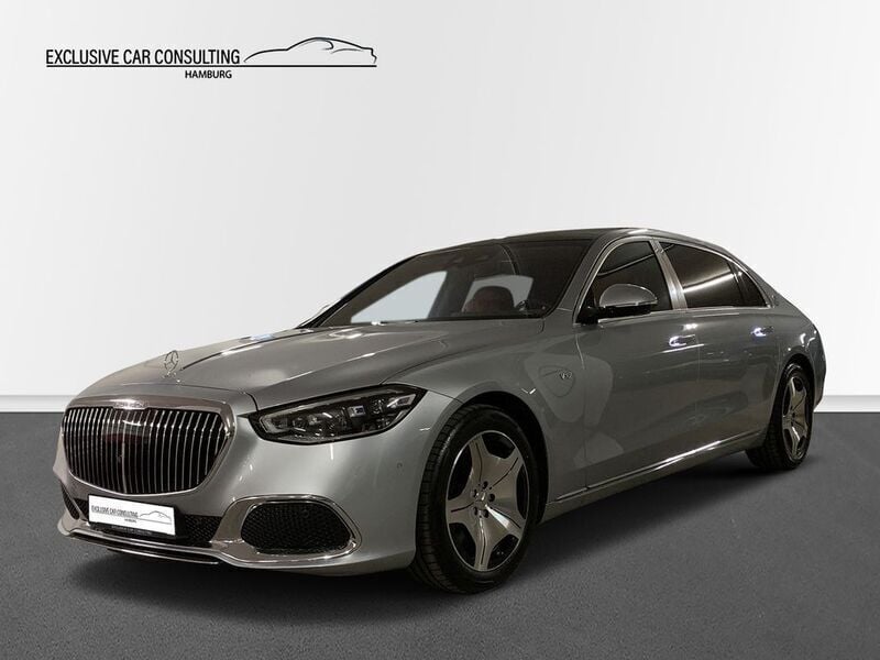 Silber Gebraucht 2023 Mercedes S680 Maybach Limousine | 197.990 € (Superpreis) - Bild 1/4