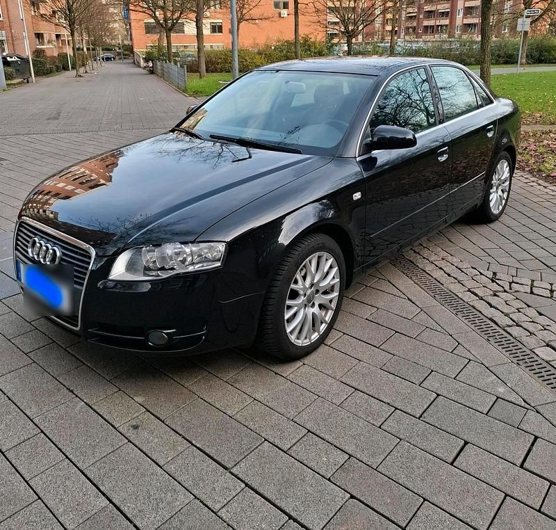 Schwarz Gebraucht 2007 Audi A4 Limousine | 8.100 € (Teuer) - Bild 1/4