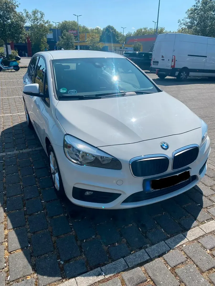 Gebraucht BMW 218 Active Tourer 2016 Weiß Van / Kleinbus