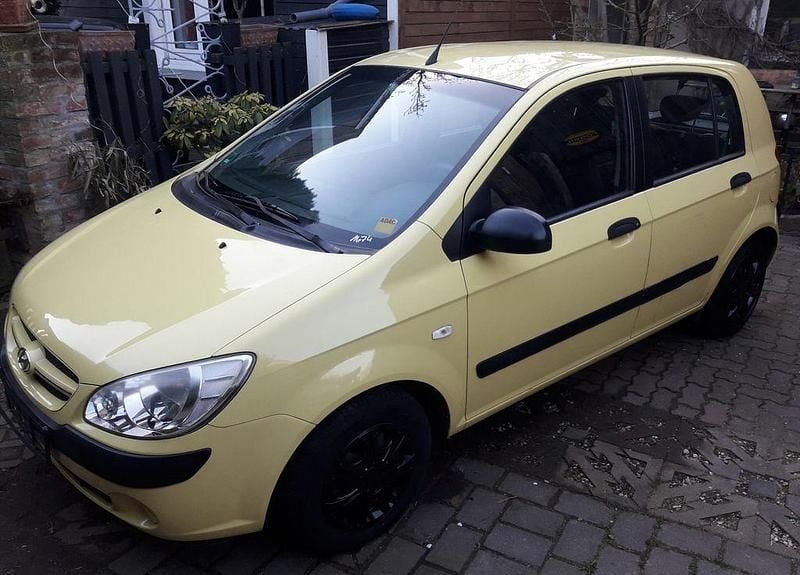 Gebraucht Hyundai Getz 67 PS (49 kW) 2006 Gelb Kleinwagen
