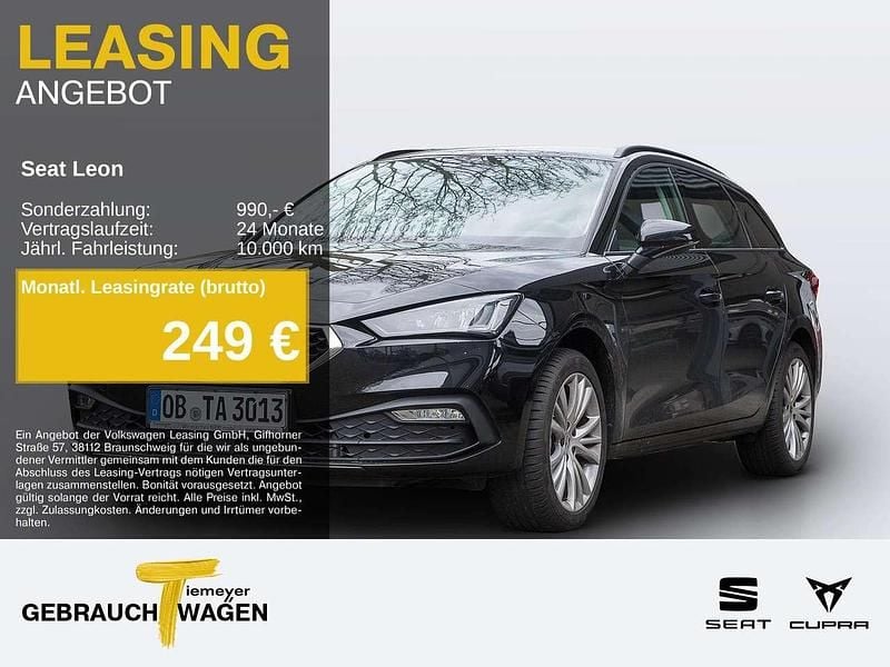 Schwarz Gebraucht 2024 Seat Leon Style Kombi | 19.880 € (Superpreis) - Bild 1/4