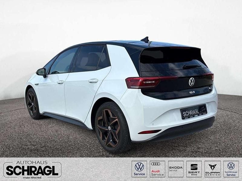 Gebraucht VW ID.3 Pro 106 kW (145 PS) 2022 Gletscherweiß metallic/dach schwarz Kleinwagen