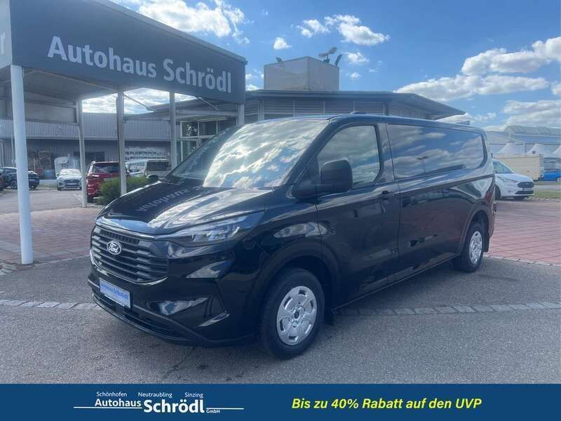Agate black metallic Neu 2025 Ford Transit Custom Trend Van / Kleinbus | 37.990 € (Guter Preis) - Bild 1/4