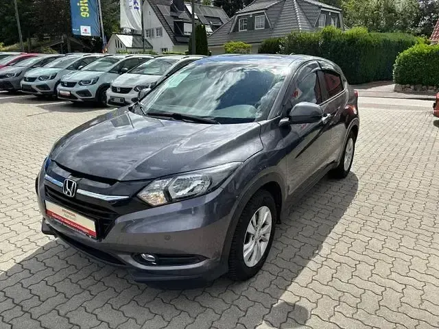 Gebraucht Honda HR-V Elegance 131 PS (96 kW) 2017 Modern steel met. (metallic) SUV