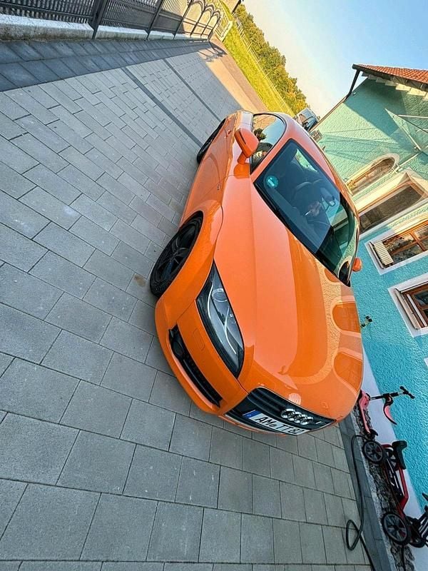 Orange Gebraucht 2008 Audi TTS S-Line Coupé | 15.000 € - Bild 1/4